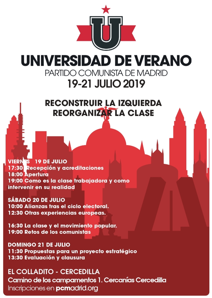 Universidad de verano PCM